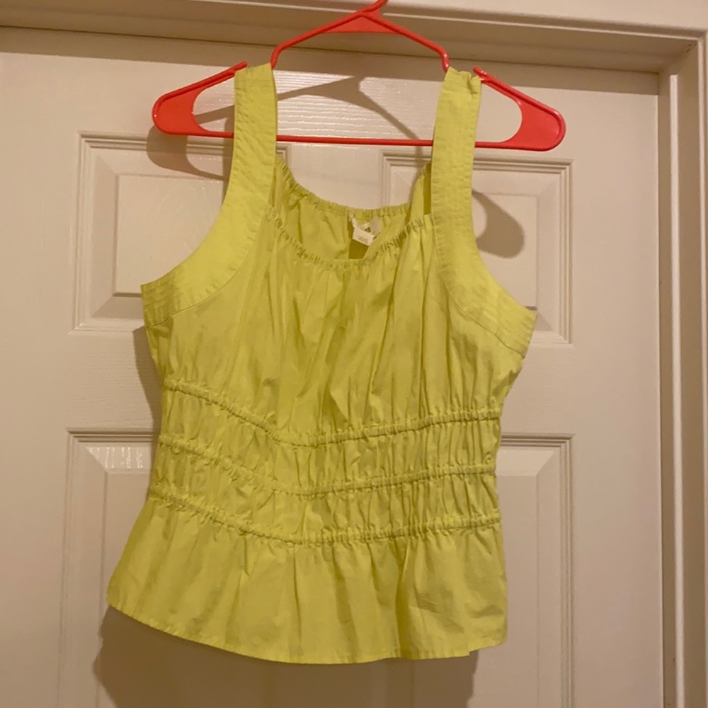 NWT Maeve by Anthropologie Peplum Tank